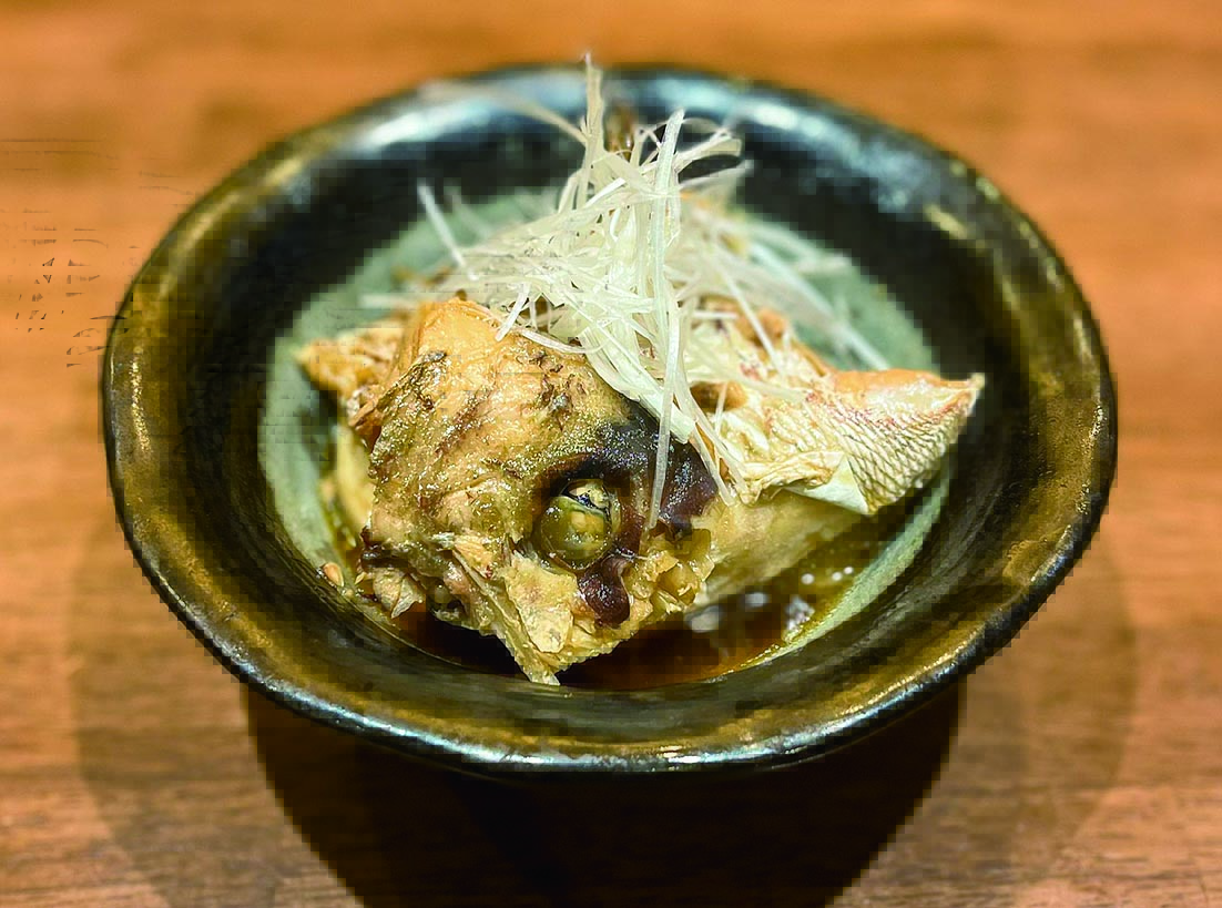 敦賀真鯛のあら炊き