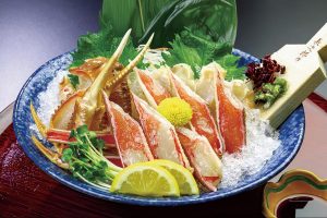 絶品カニ刺し
